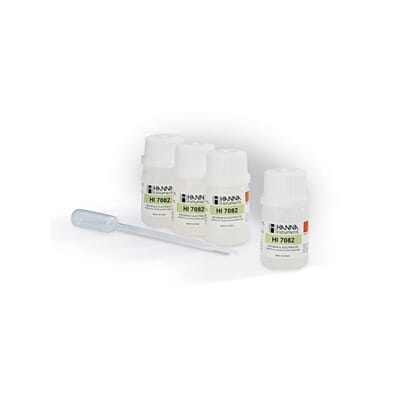 Elektrolyttløsning for Hanna-edge pH-elektrode, 4 x 30 ml