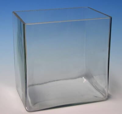 Akvarieglass (lxbxh): 20 x 15 x 20 cm